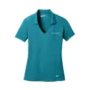 Women's Vertical Mesh Polo - Solar