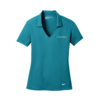 Women's Vertical Mesh Polo - Solar