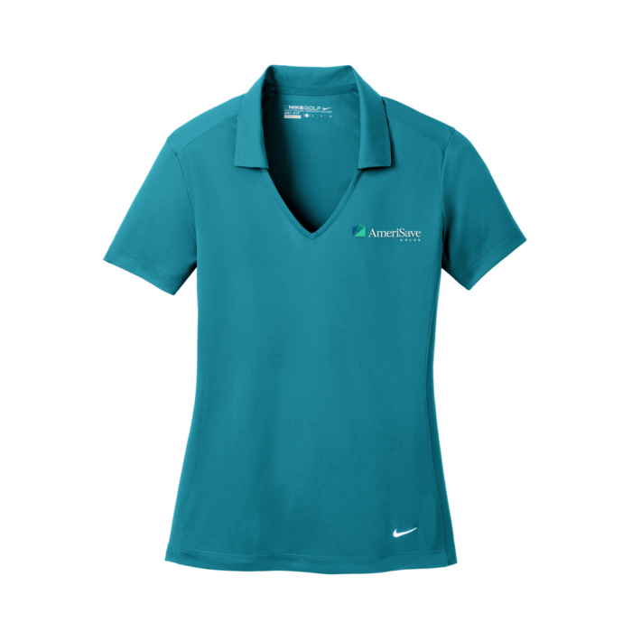 Women's Vertical Mesh Polo - Solar