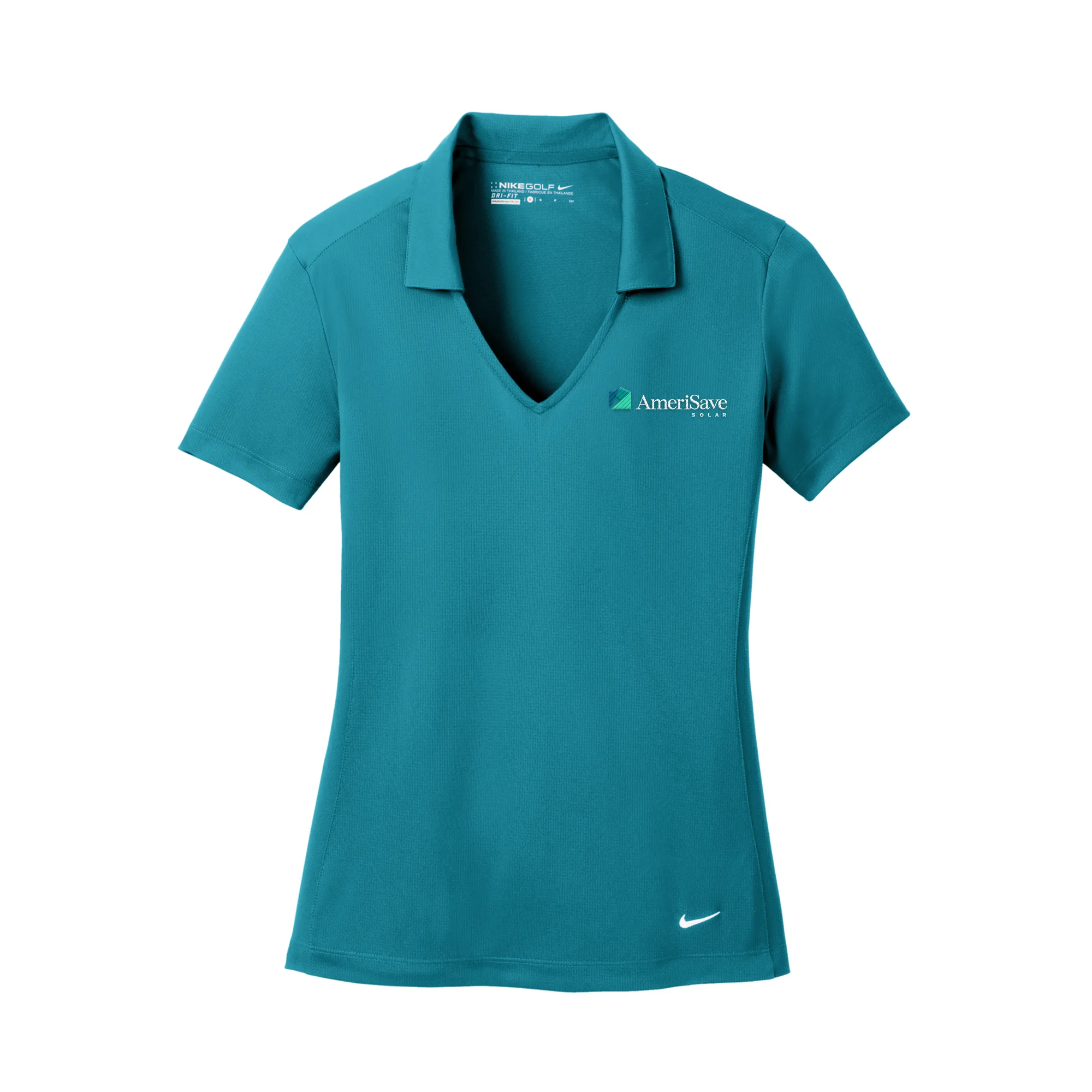Women's Vertical Mesh Polo - Solar