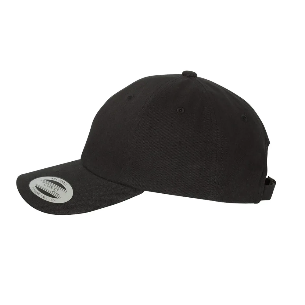 Peached Twill Dad's Cap