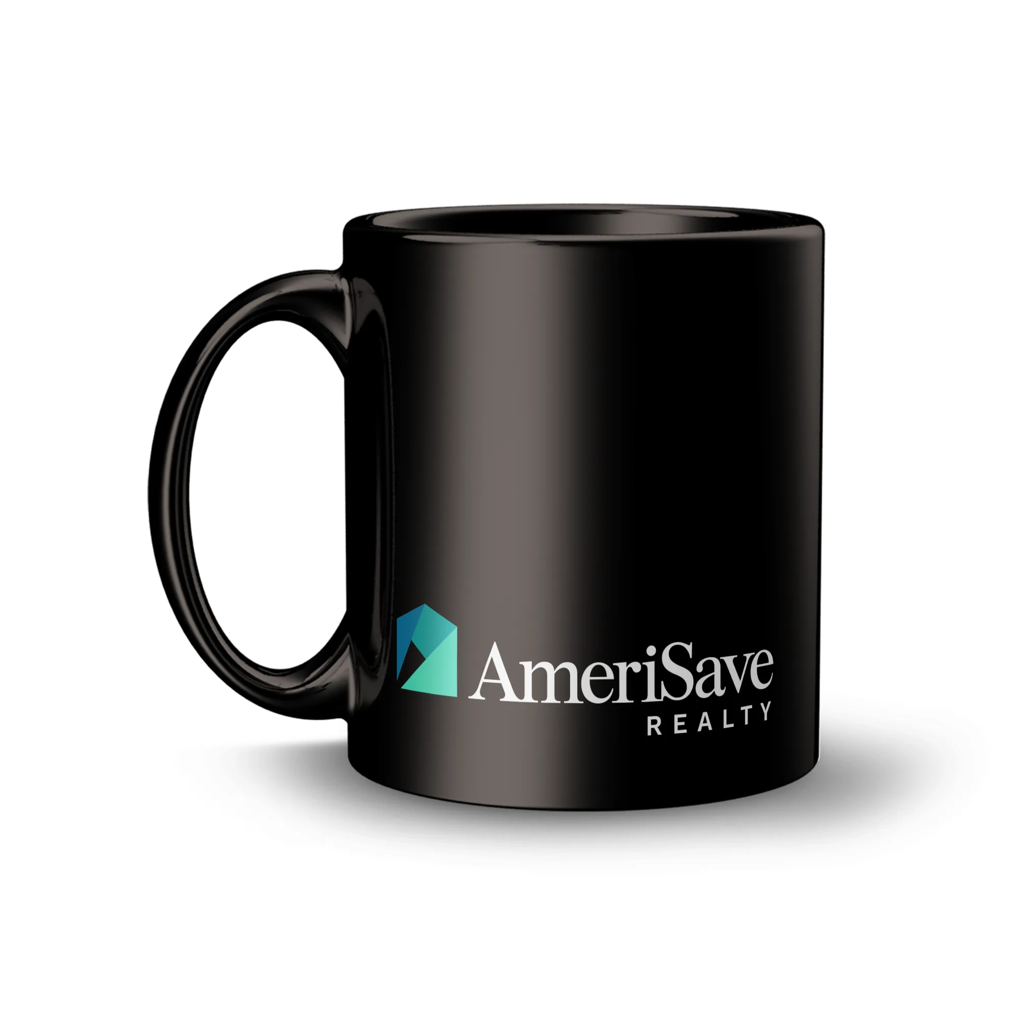 11 oz. Black Ceramic Mug - Realty