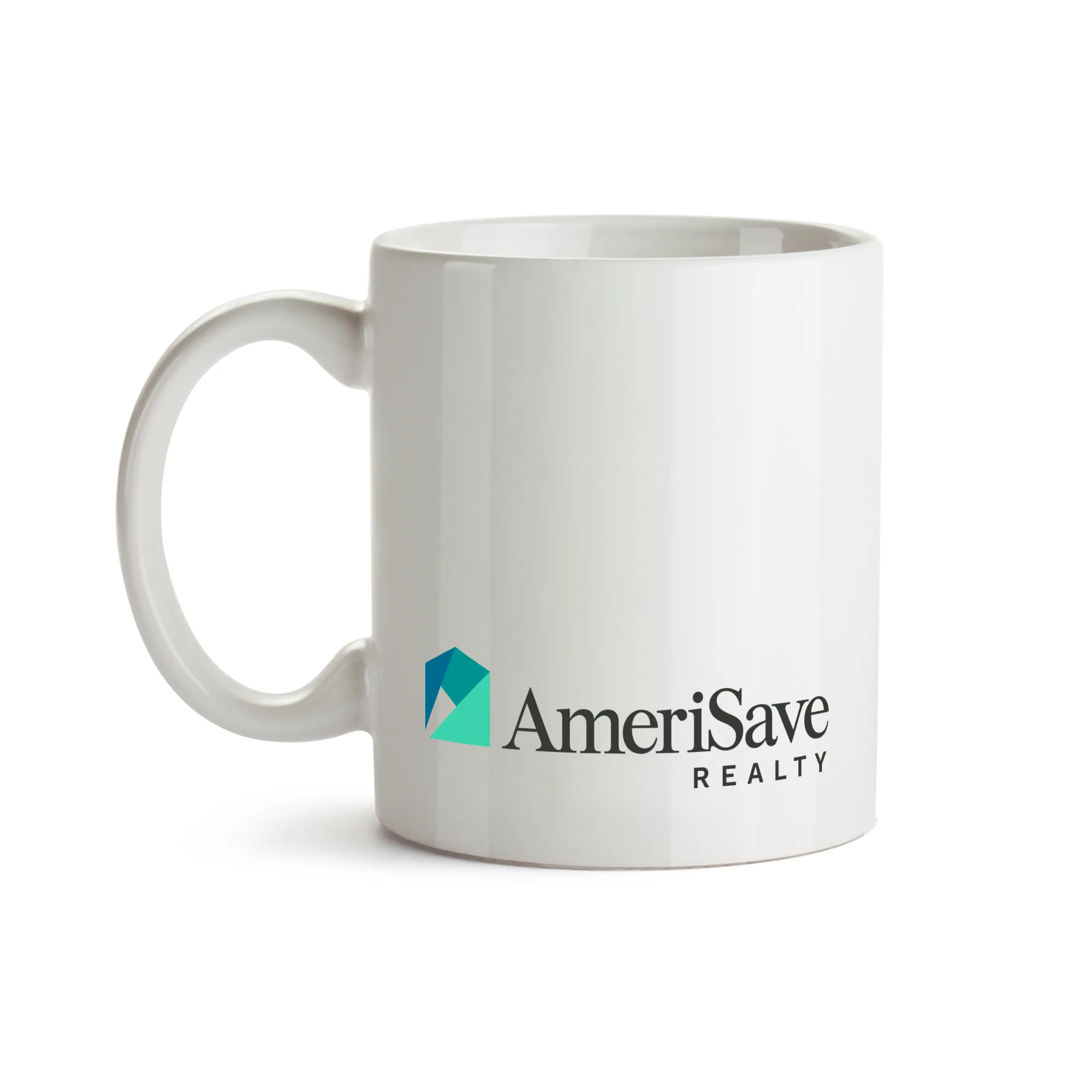 11 oz. White Ceramic Mug - Realty