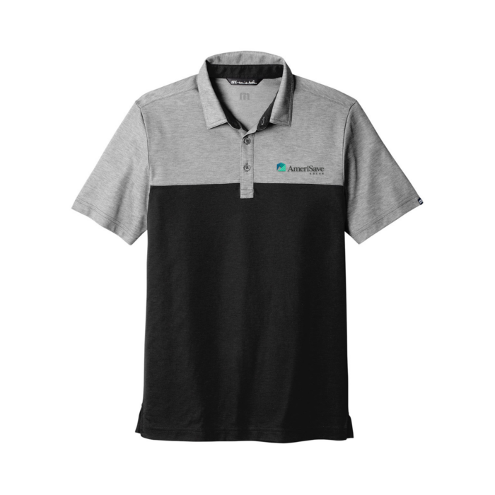 Men's TravisMathew Oceanside Blocked Polo - Solar