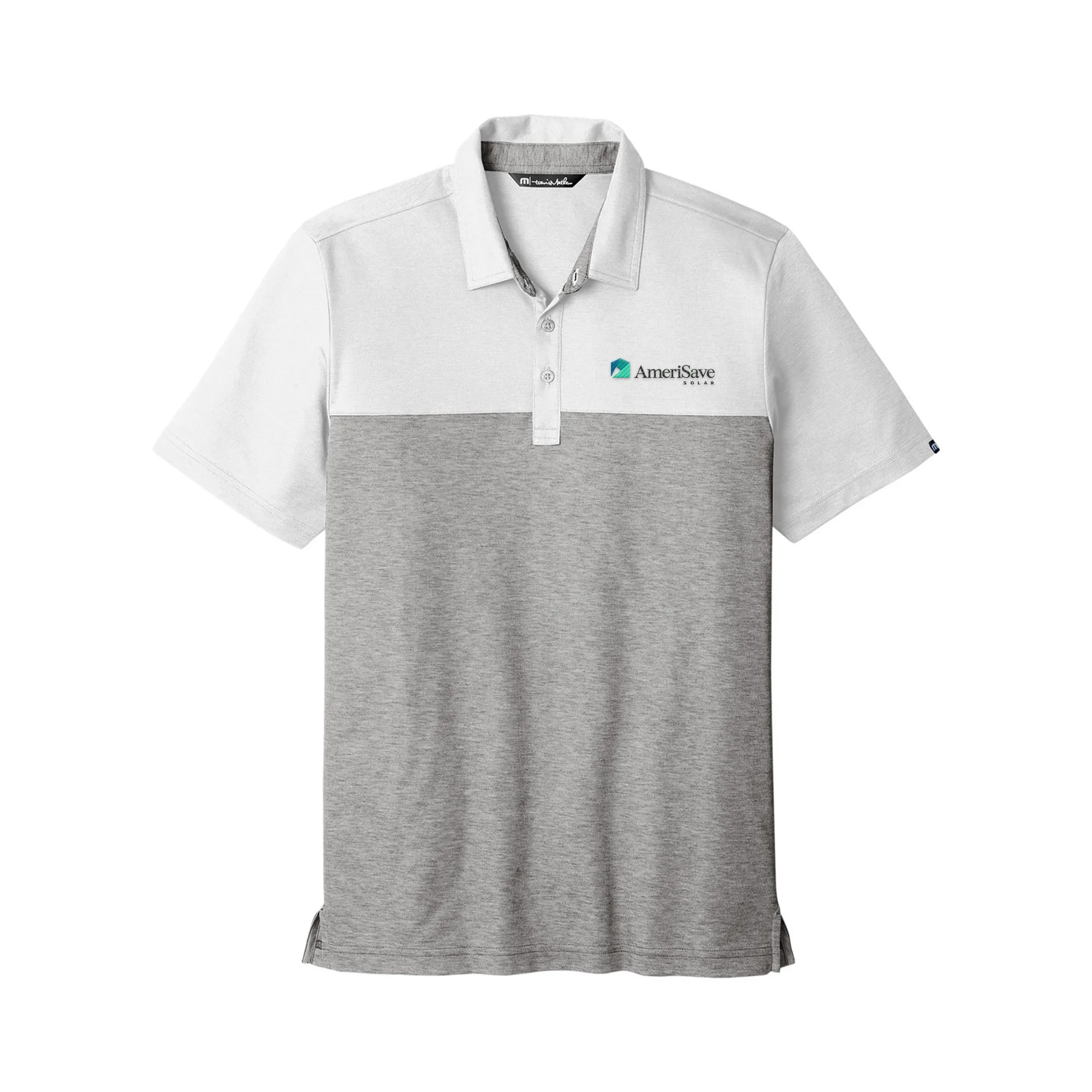 Men's TravisMathew Oceanside Blocked Polo - Solar