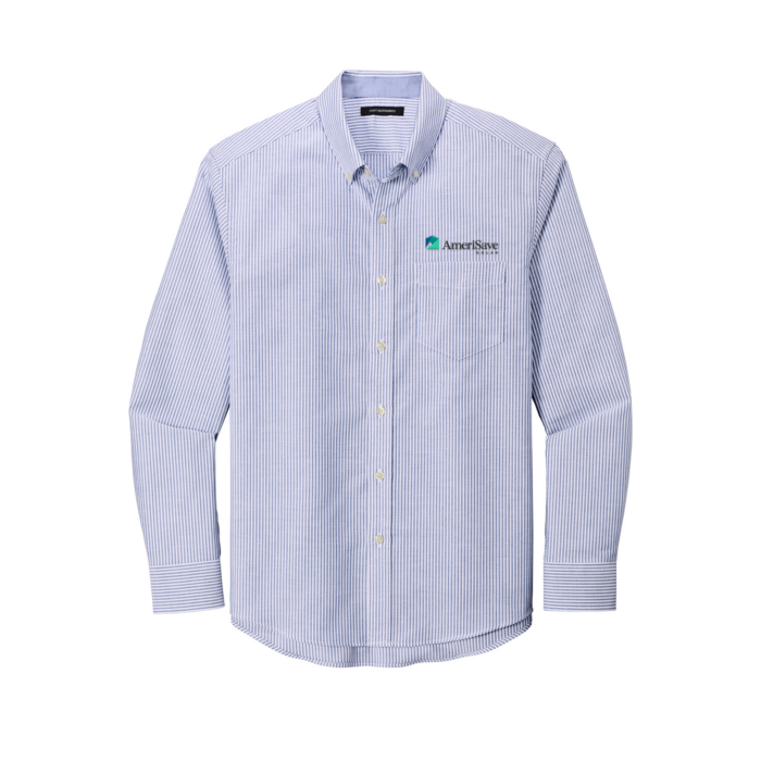 Men's SuperPro™ Oxford Stripe Shirt - Solar